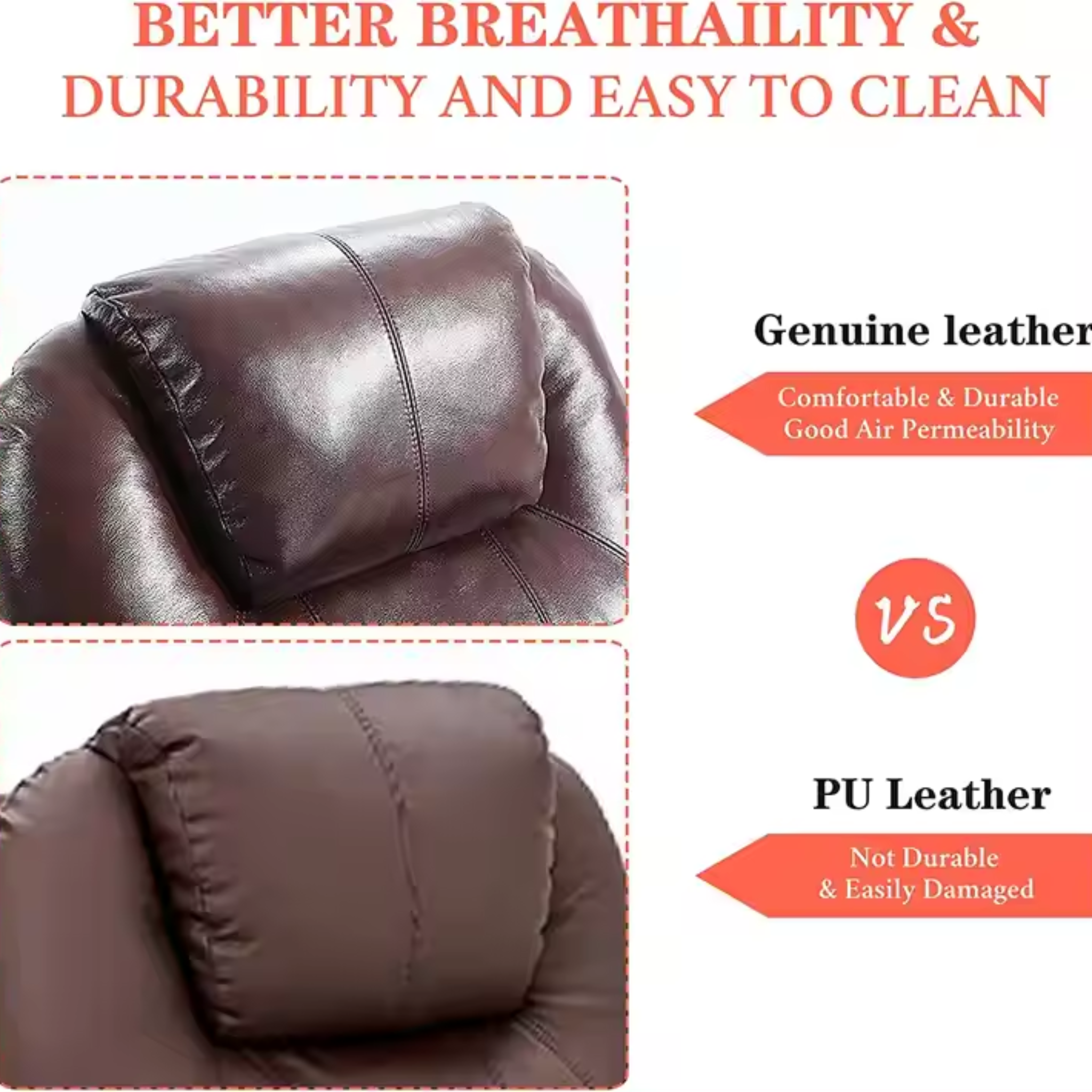 Luxora Prestige Leather Power Recliner