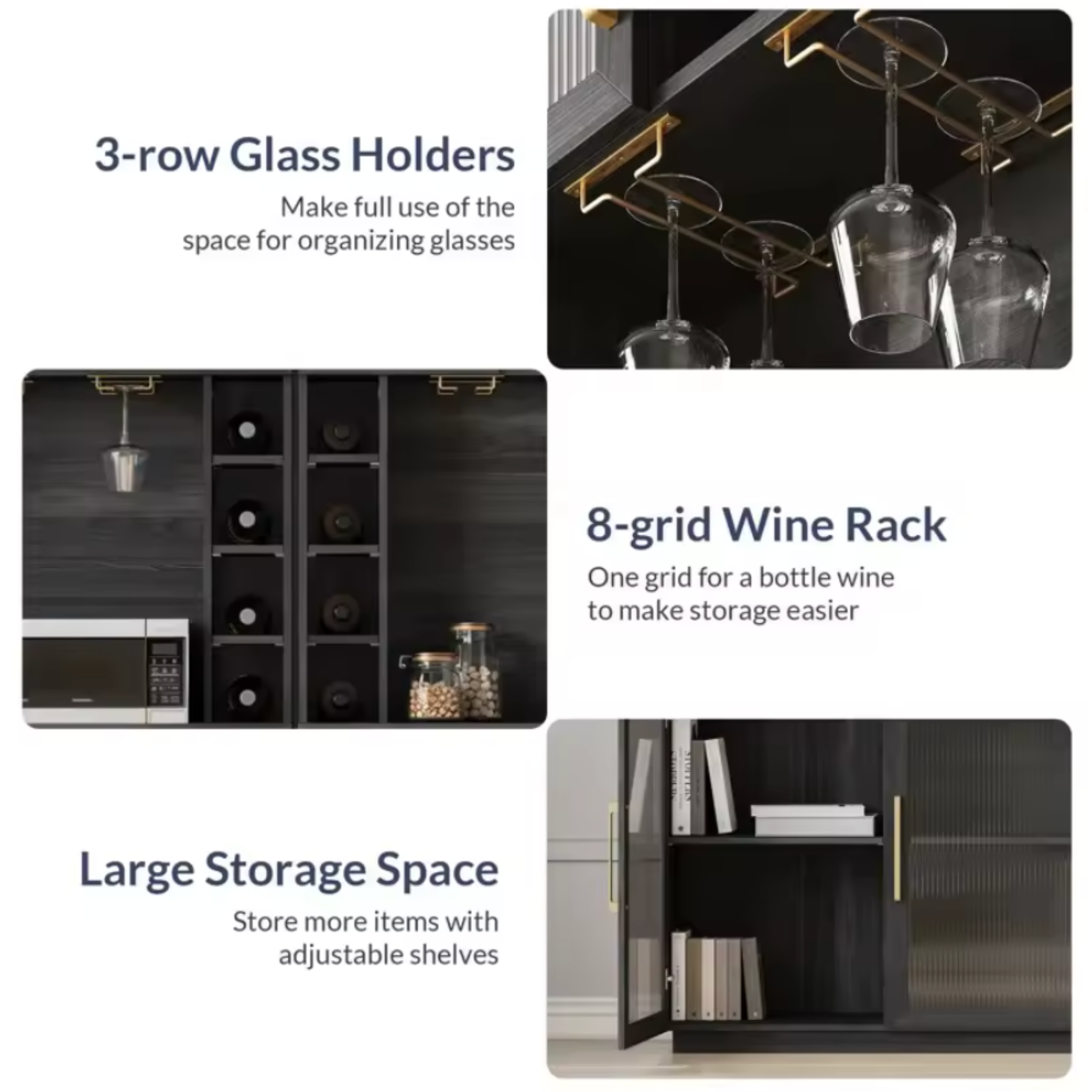 Vercelli Grand Bar Cabinet