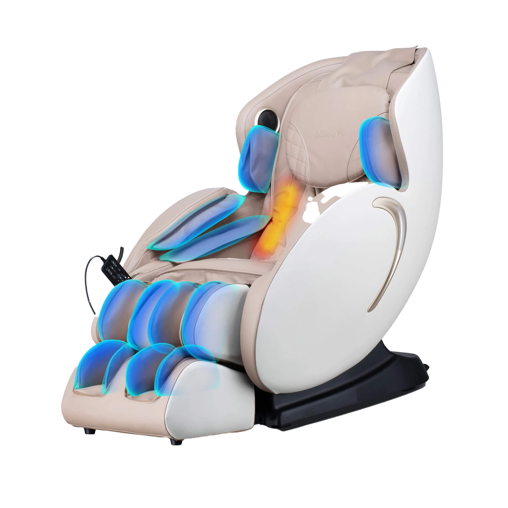 Bosscare Full Body 3D Zero Gravity Shiatsu Recliner Massage Chair With App (SAK32840)